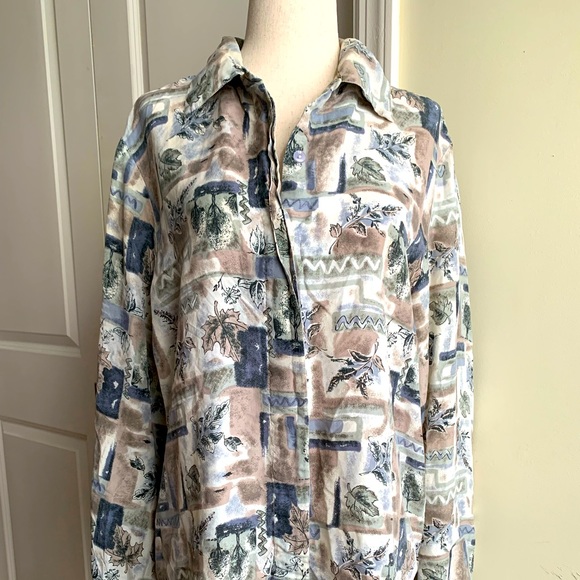 Vintage Silk Blouse - Picture 1 of 7